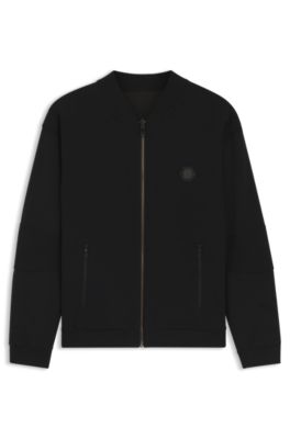 Chaqueta reversible comfort fit, Negro