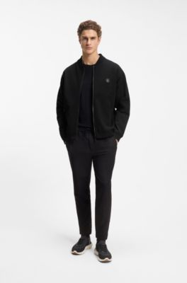 Chaqueta reversible comfort fit, Negro