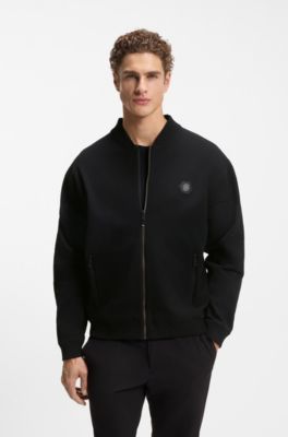 Chaqueta reversible comfort fit, Negro