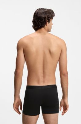 Three-pack of stretch-cotton boxer briefs
