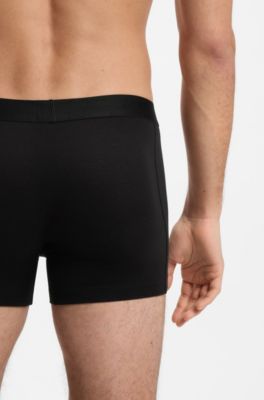 Paquete de tres calzoncillos b&oacute;xer en algod&oacute;n el&aacute;stico, Cal