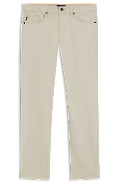 Pantalon Slim Delaware en moleskine de coton stretch