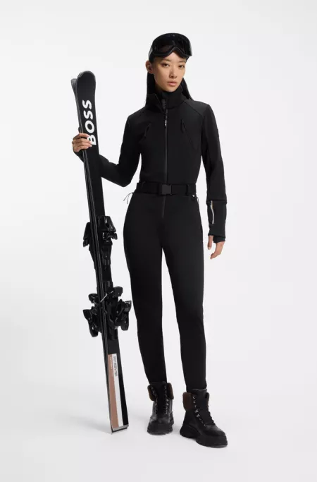 BOSS Ski water-repellent suit with stirrups