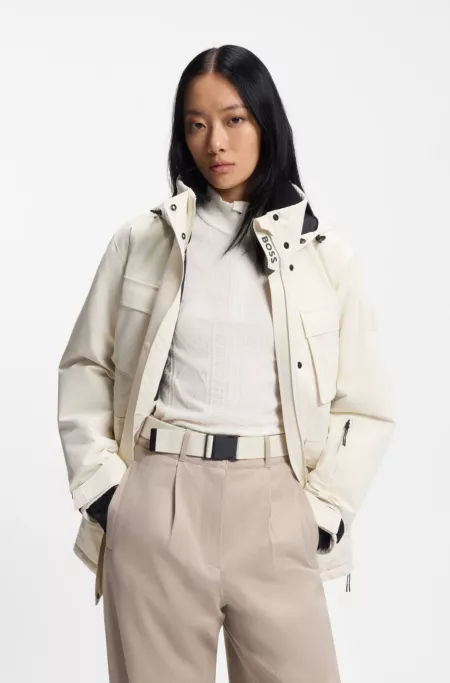 BOSS Ski water-repellent parka jacket