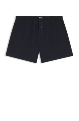 Lot de deux boxers en coton stretch, Fantaisie