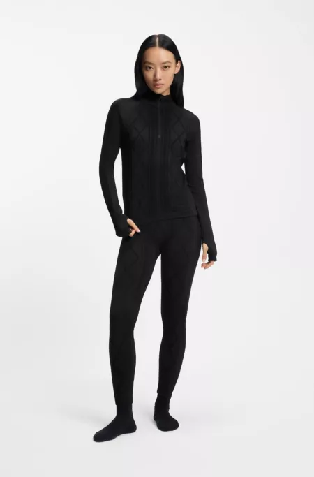 BOSS Ski leggings in stretch jersey