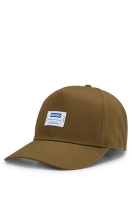 Gorra de sarga de algod&oacute;n con etiqueta con logo, Cal