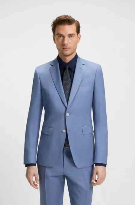 Jacquard-pattern tie in a silk blend