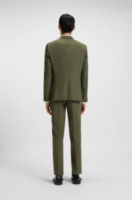 Americana extra slim fit en tejido dobby el&aacute;stico t&eacute;cnico, Cal