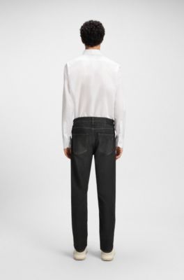 Vaqueros Delaware slim fit de tejido vaquero el&aacute;stico negro, Gris