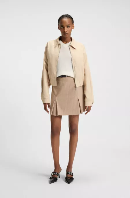 Logo-detail sweater in a wool blend