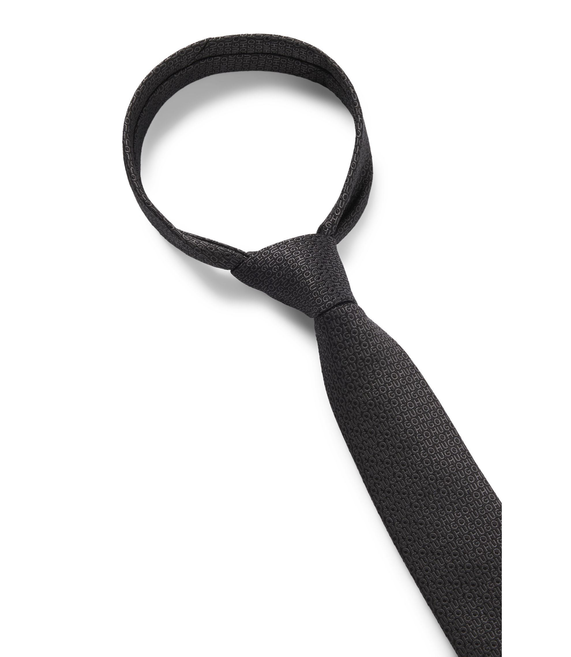 Cravate HUGO BOSS En Soie 100% - Couleur Rouge Anglais à Rayures, Modèle A309 (occasion)