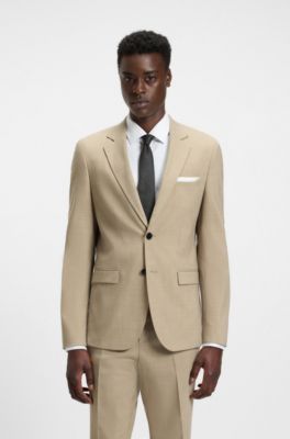 Corbata de seda con logo de jacquard, Negro