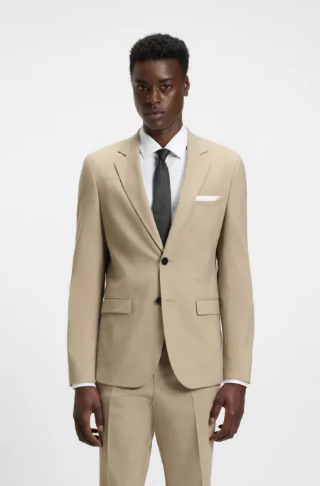 Jacquard-logo tie in silk