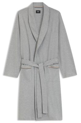 Cotton robe, Grey
