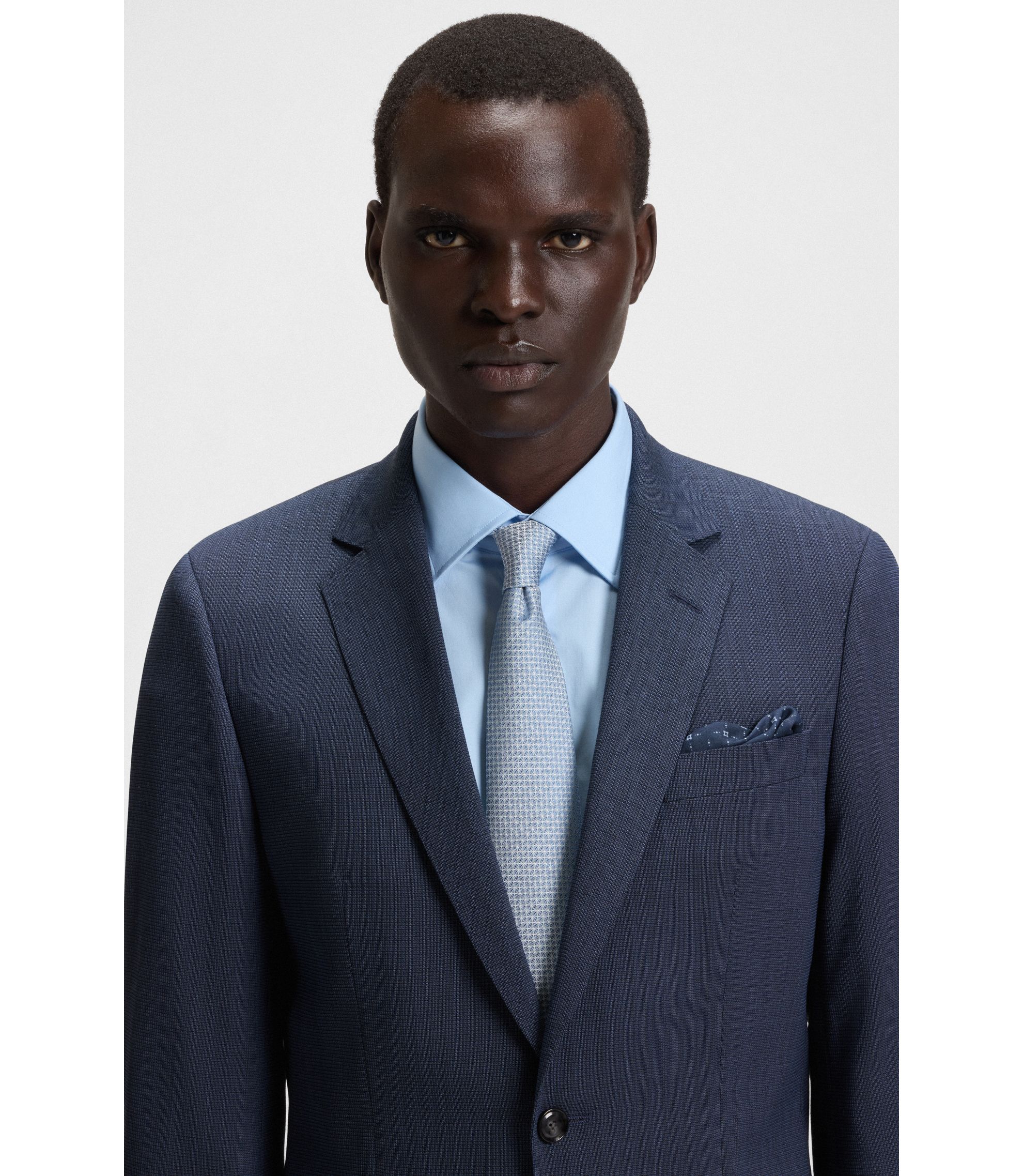 BOSS ネイビースーツ サイズ48 中古・古着通販】BOSS HUGO BOSS (ボス ヒューゴボス) セットアップ