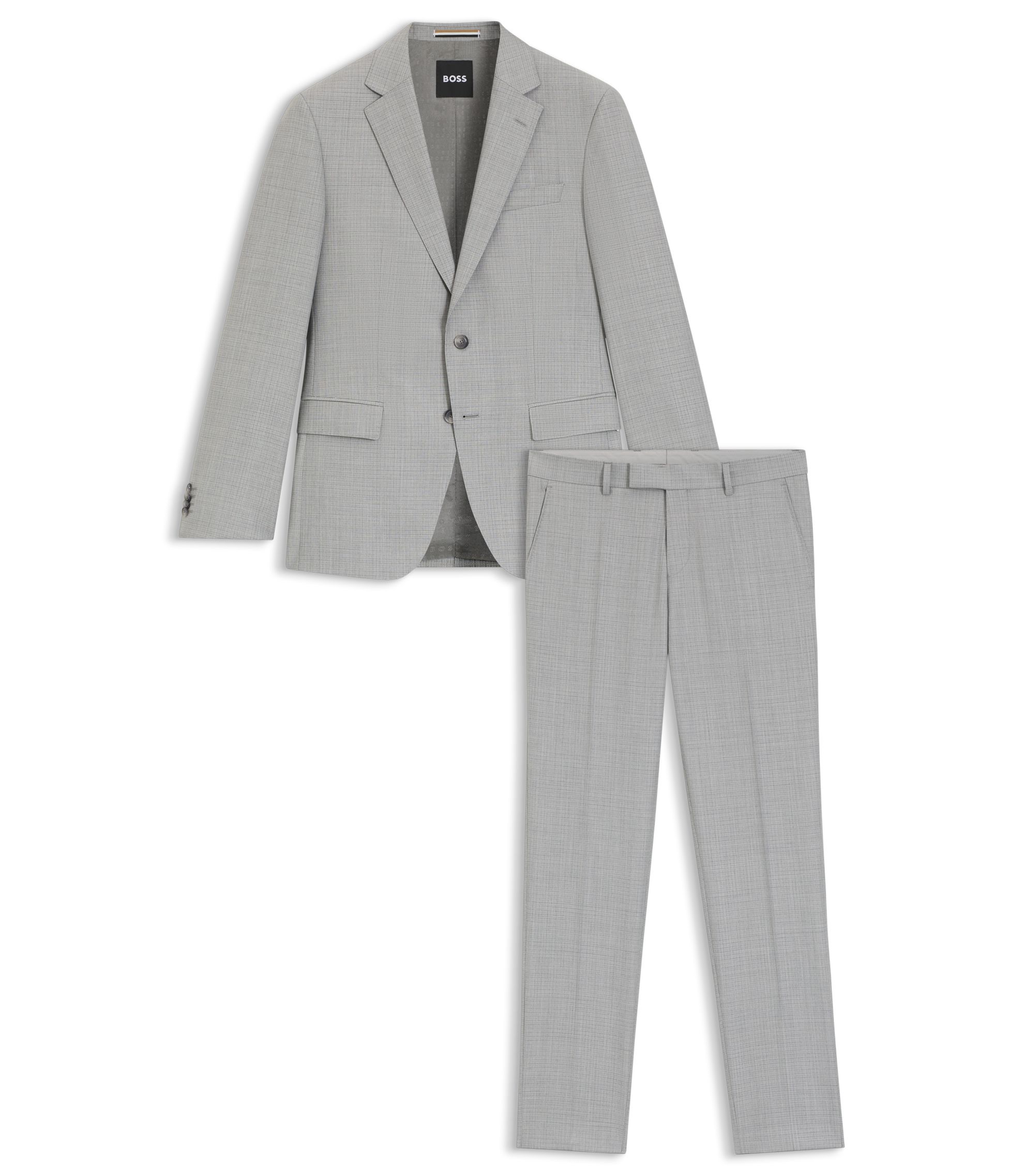 BOSS スーツ BOSS - スリムフィット スーツジャケット バージンウールサージ