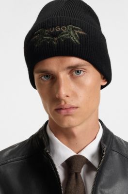 Corbata formal de tejido con motivo de espiga, Marr&oacute;n