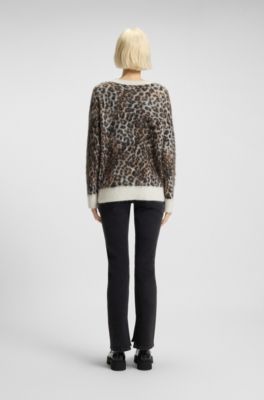 Grey slim-fit jeans in stretch denim, Dark Grey