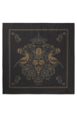 Bandana imprim&eacute; avec logo, Vert sombre