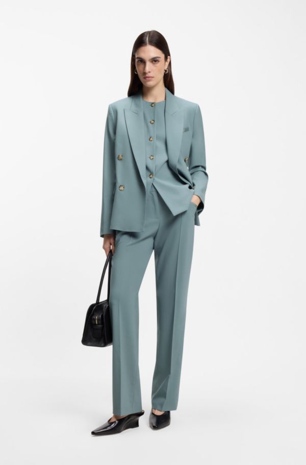 Regular-fit blazer in virgin wool - image 2