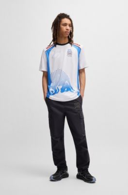 HUGO x VCARB fanwear T-shirt with Yuki Tsunoda artwork, White