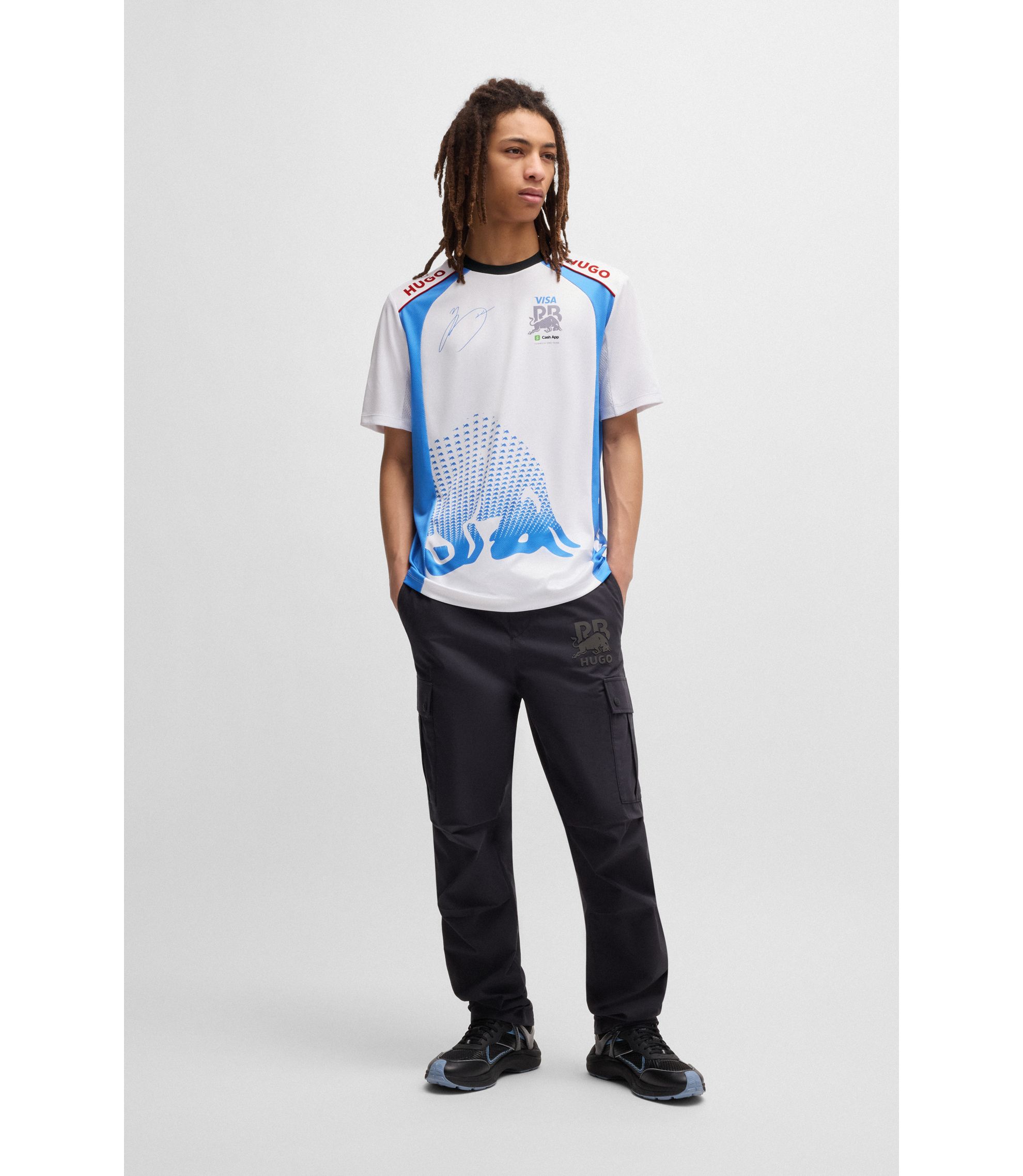 ウェア BIG BOSS BOSS - BOSS x ASSOS ボディマッピング ジャージートップス ロゴ