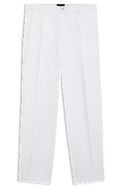 Pantalon Relaxed en twill de coton
