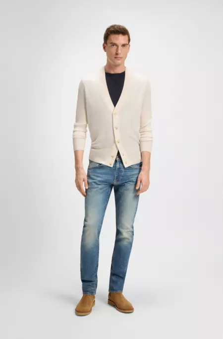 BECKHAM x BOSS Chelsea boots in suede