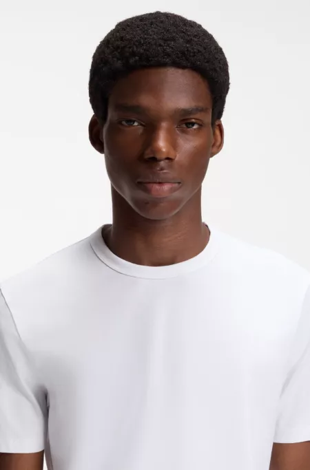Three-pack of logo-print cotton T-shirts
