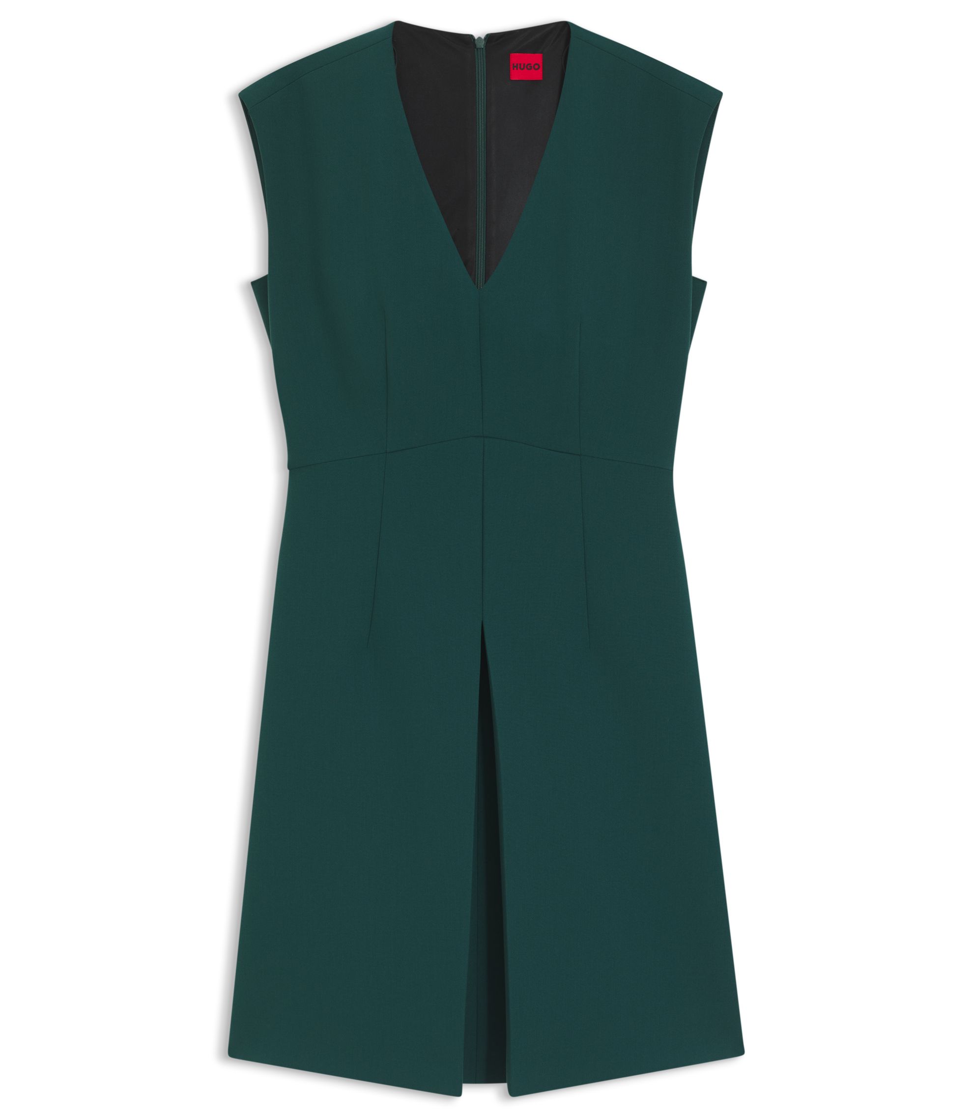 slim fit dress slacks HUGO BOSS SS ROUND NECK DRESS (4-10A) – Klade Children's Boutique main image 1