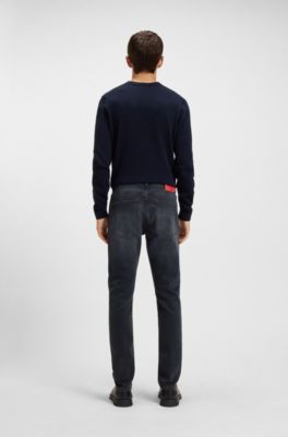 Jeans extra slim fit de denim el&aacute;stico azul oscuro, Azul oscuro