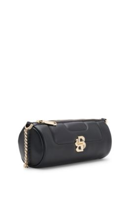 Shoulder bag with Double B monogram, Black