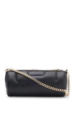 Shoulder bag with Double B monogram, Black