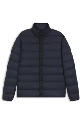 Water-repellent jacket with padded inner, Dark Blue