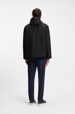 Water-repellent jacket with padded inner, Dark Blue