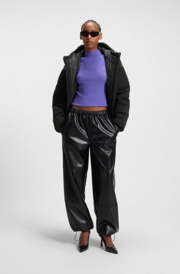 Bubble-shape padded jacket with water-repellent finish - image 2