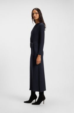 V-Neck Hardware One-Piece Swimsuit