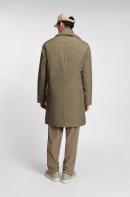 Manteau imperm&eacute;able GORE-TEX&reg; avec plastron amovible, Brun chin&eacute;