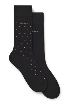Two-pack of regular-length socks, Black