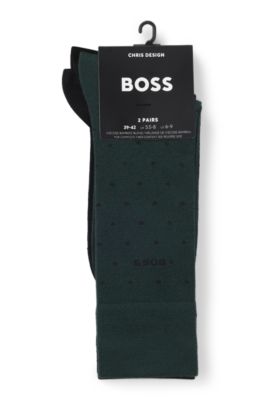 Two-pack of regular-length socks, Light Green