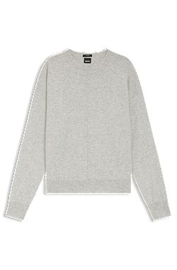 Knitted sweater in 100% cashmere