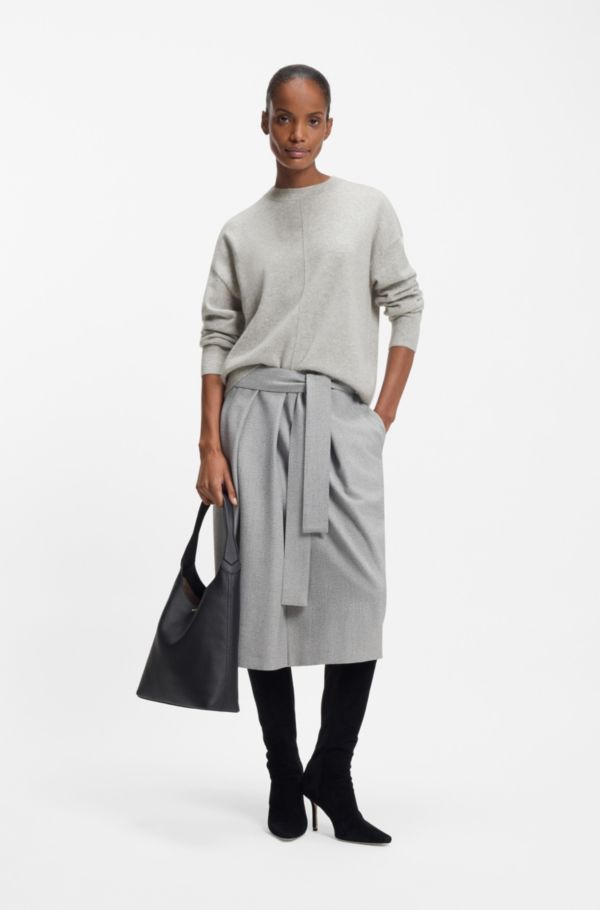 Knitted sweater in 100% cashmere - image 2