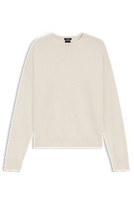 Knitted sweater in 100% cashmere
