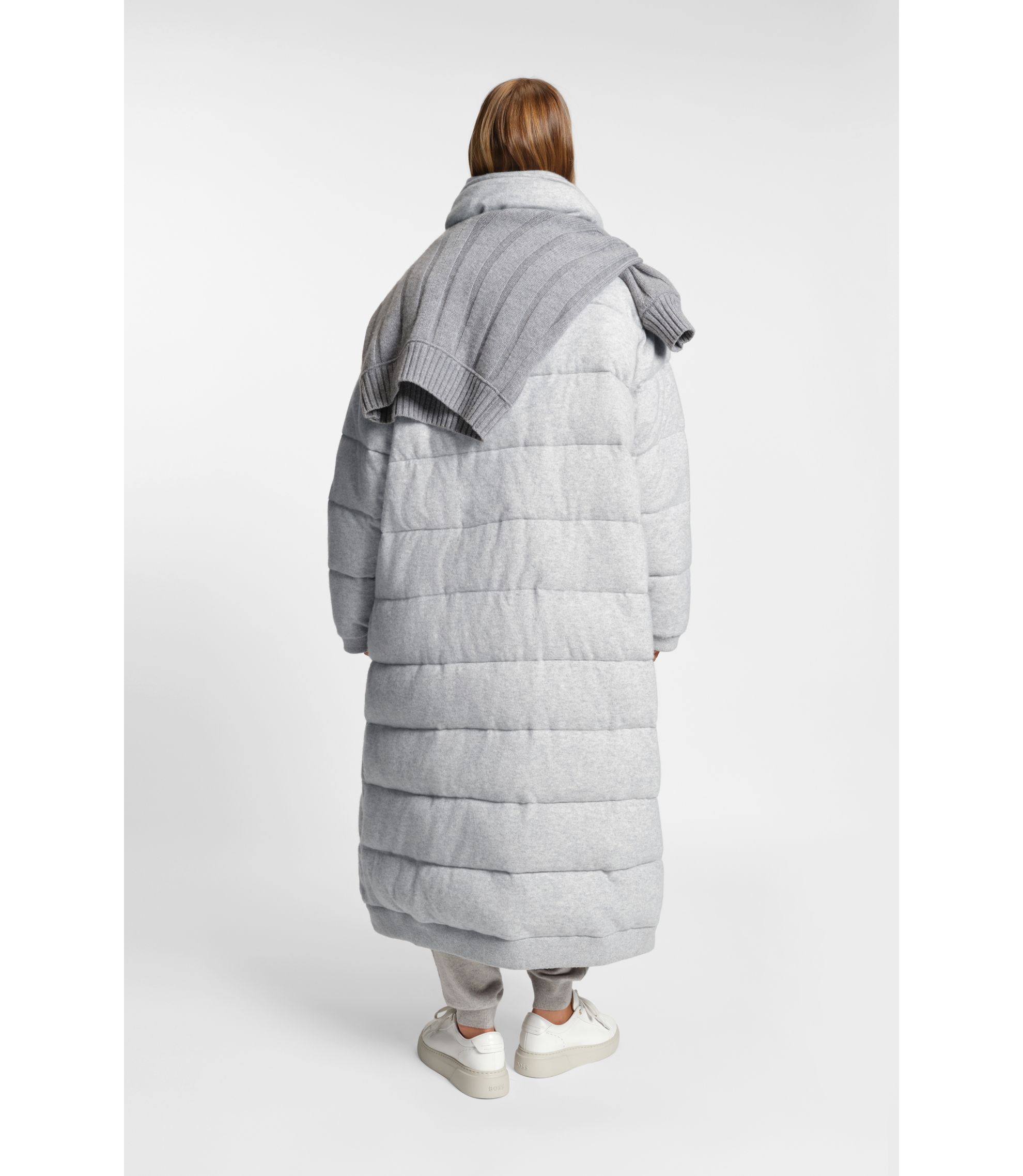 OHGA PUFF COAT グレー Zella Cozy Cocoon Puffer Jacket | Nordstromrack