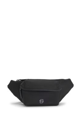 Belt bag with Double B monogram, Black