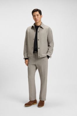 Botines Chelsea en ante con paneles el&aacute;sticos, Marr&oacute;n oscuro