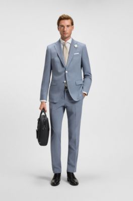 Porte-documents avec motif monogramme, Noir