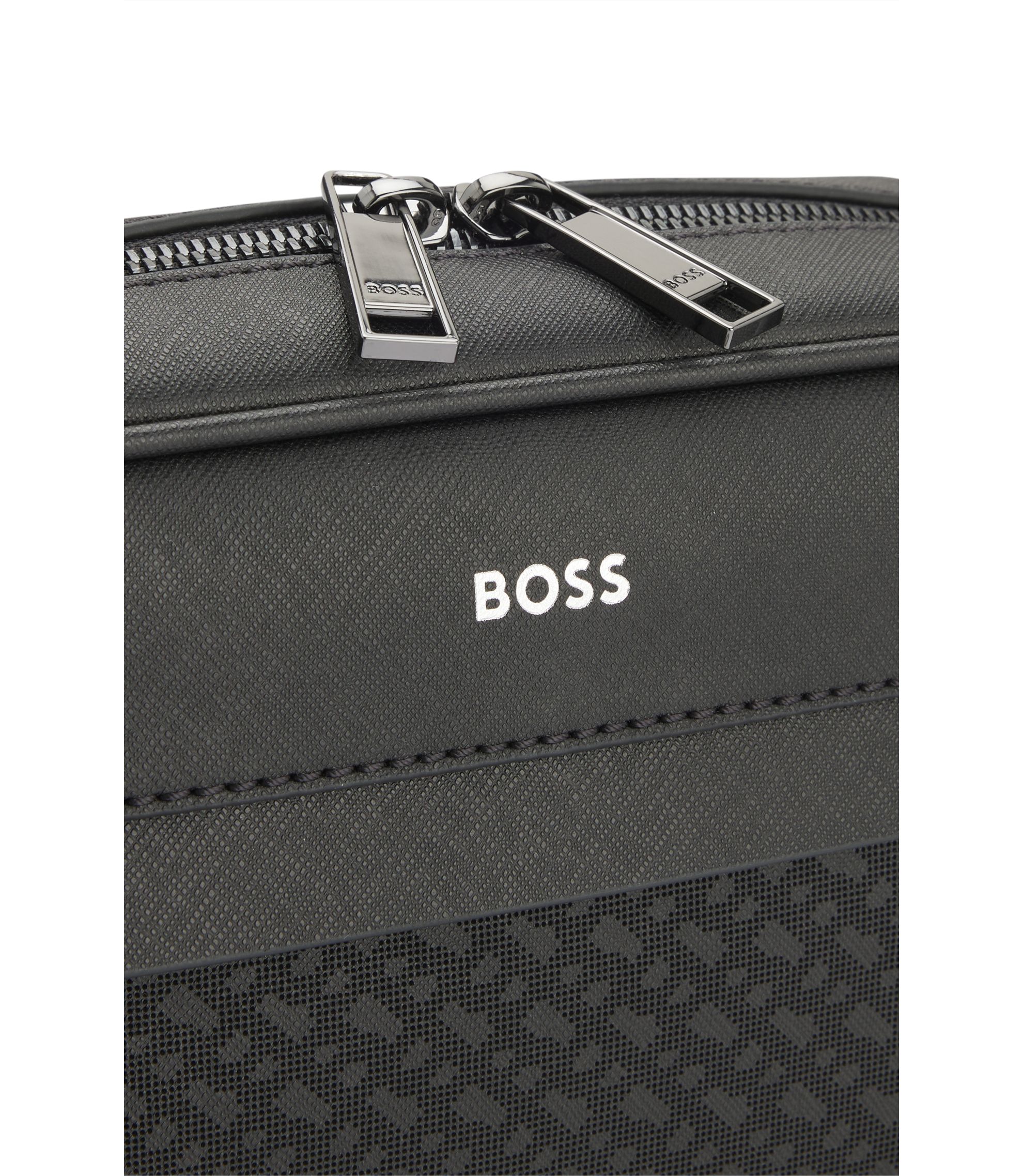 HUGO BOSS ボディバッグ　美品　黒　メンズ HUGO BOSS（ヒューゴ・ボス） ボディバッグ Jinko_EVO_Bumbag 50548787