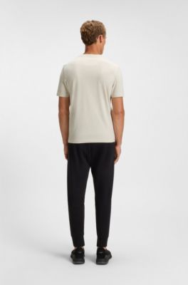 3D-logo T-shirt in cotton jersey, White